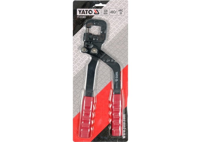 Pince a sertir (assembler) les profilés de cloison Yato pièce