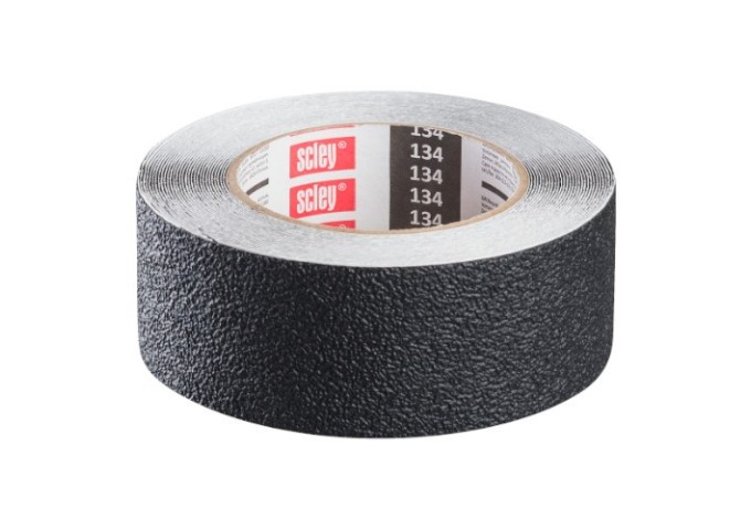 Tape . Ruban  anti.dérapant 58mm Noir Scley 134 Rouleau 5mètres