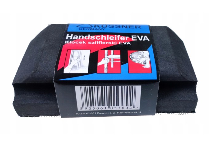 Bloc de ponçage 12x7cm prêt à l'emploi pièce