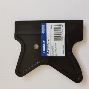 Couteau en résine noir pour mastic-silicone Kubala 1614/ pièce