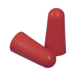 BOUCHONS D'OREILLE Rouge/ paquet 10paires