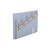 Plaque plâtre 12.5mm 260x120cm DIAMANT HF13 ACOUSTIQUE Knauf plaque 3.12m²