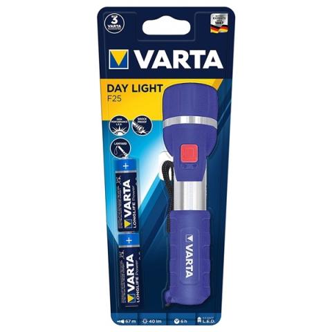 Lampe de poche 2 . 0 5 W LED DAY LIGHT 2 AA .VARTA pièce