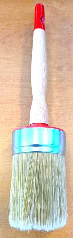 Pinceau Rond 50mm avec manche en Hêtre laqué Blue Dolphin pièce