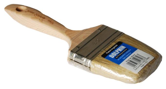 Pinceau Plat 100mm Universel Blue Dolphin pièce