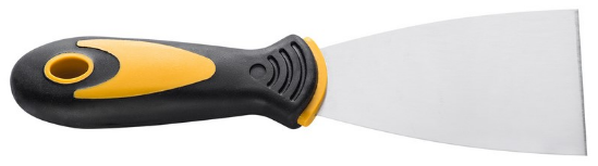 Grattoir . Rape 100x80mm Universel en acier inox avec manche 2 composants 2K Hardy pièce