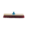 Brosse.Balai industrielle poils rouge 60cm pièce