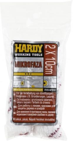 Set de 2 rouleaux 15mm Mikrofaza 2x10cm pour peintures avec solvants Hardy pièce