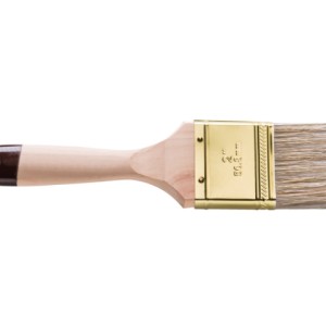 Pinceau plat 65mm pour lasure et vernis avec manche en hêtre Hardy/ pièce