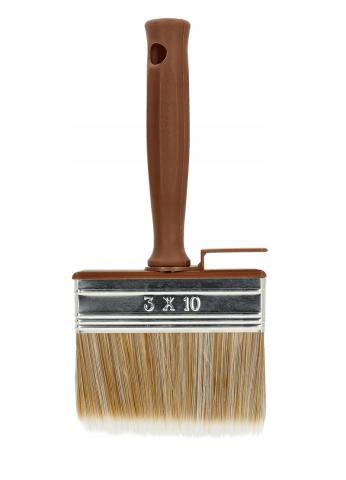 Brosse 10cm pour lasure et vernis avec manche en résine Hardy pièce