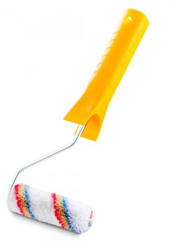 Rouleau 15mm Elitakolor 10cm avec manche 25cm pour toute peinture Hardy pièce