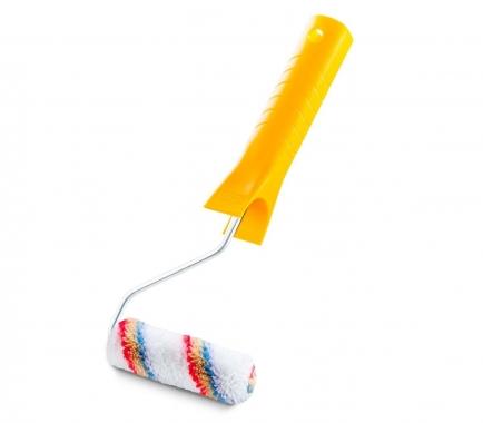 Rouleau 30mm Elitakolor 10cm avec manche 40cm pour pour toute peinture Hardy pièce