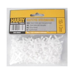 Croisillons carrelage 3mm Hardy/ 150pièces