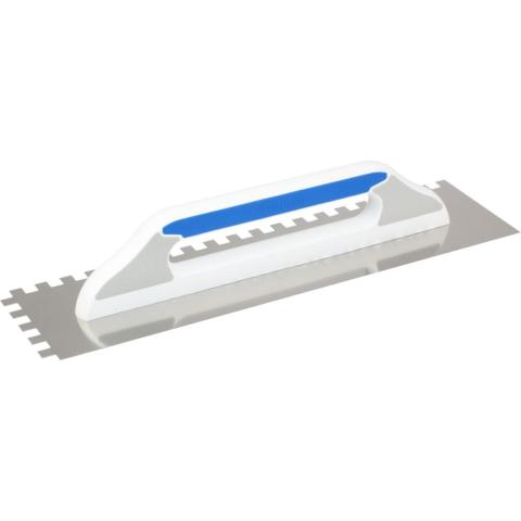 Platresse Dentelée 10x10mm en acier 480x130mm Kubala 0254 pièce