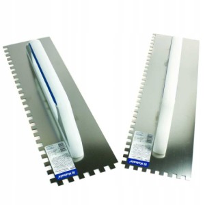 Platresse Dentelée 10x10mm en acier 480x130mm Kubala 0254/ pièce