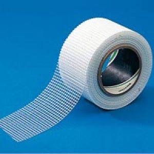 Bande . Ruban armature treillis verre 50mm *242* avec maillage Rouleau 20mètres