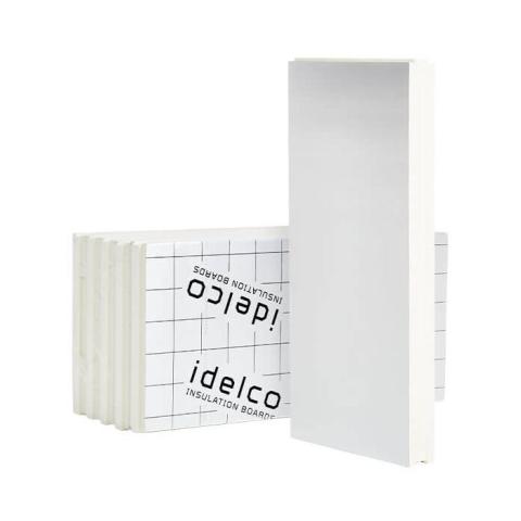 Isolant PIR IDELCO UNIVERSAL 16cm (sol.mur.toit) ALU 0022 T&M 1200x600mm pur Panneau 0.72m²