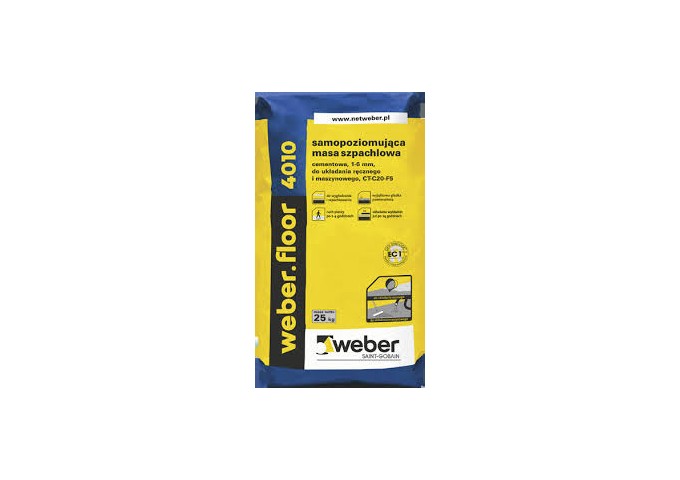 Egaline Weber Floor 4010 gris palette 42 sacs x 25kg 1050kg