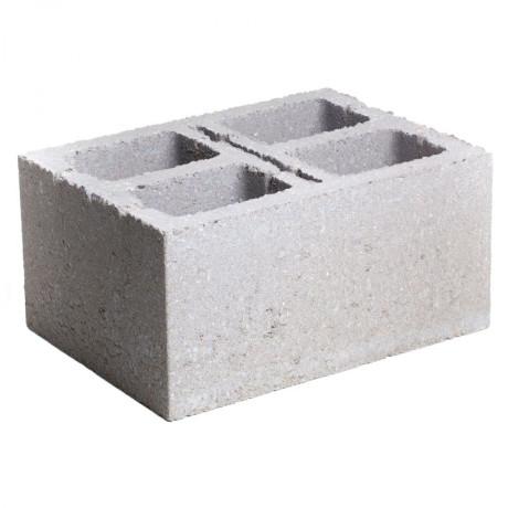 BLOC BETON 39x29x19cm CREUX Coeck pièce 27.33kg