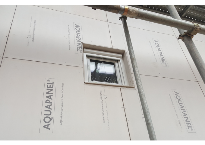 Plaque Aquapanel Outdoor 240x90cm 12.5mm Knauf hydrofuge FIBRE CIMENT plaque 2.16m²