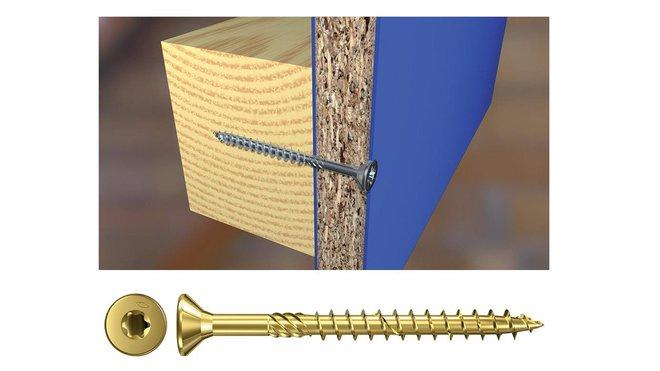 Vis à bois renforcé Torx 5x70mm TS Koelner 100pièces