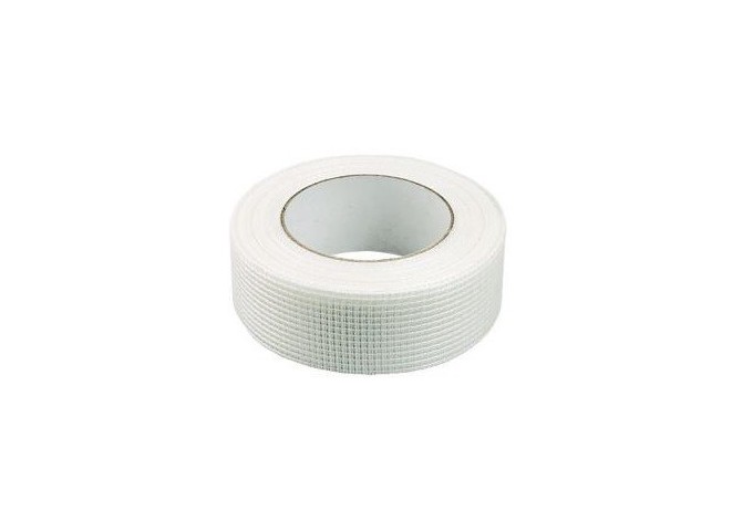 Bande . Ruban armature treillis verre 42mm *242* avec maillage Rouleau 90mètres