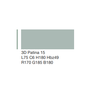 Crepis CAPAROL Indeko-plus weiß K15 3D Patina 15 L=75 1.5mm/ Seau 25kg