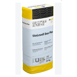 Colle Grise STOLevell DUO PLUS pour le collage et enduisage isolant EPS et Laine minérale/ palette 36sacs x 25Kg= 900Kg